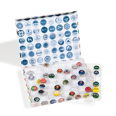 Case for 96 bottle caps, square ports