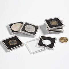 Square coin capsules Quadrum