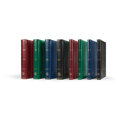 Padded leather cover (black pages)